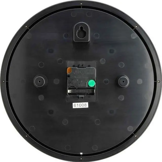 Alt view image 7 of 8 - Lorell 12-1/2" Slimline Wall Clock - Analog - Quartz