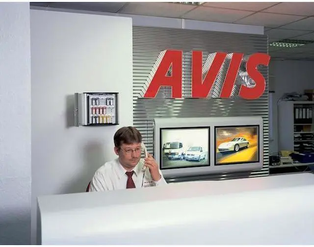 Alt view image 18 of 20 - Durable Locking Key Cabinet 54-Key Brushed Aluminum Silver 11 3/4 x 4 5/8 x 11