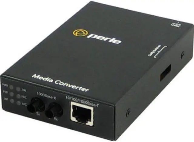 Alt view image 7 of 7 - Perle S-1110-XT 10/100/1000 to Fiber Industrial Temperature Media Converter