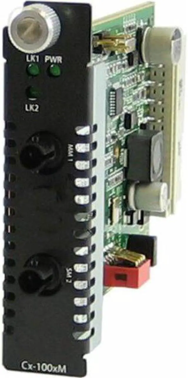 Alt view image 5 of 5 - Perle Fast Ethernet Converter Module Managed