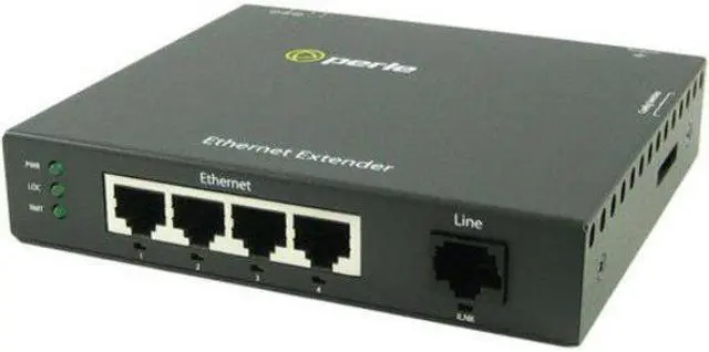 Alt view image 3 of 4 - Perle 06003684 Ex-4S110-Rj Ethernet Extender 4 X 10/100 Rj45 Vdsl