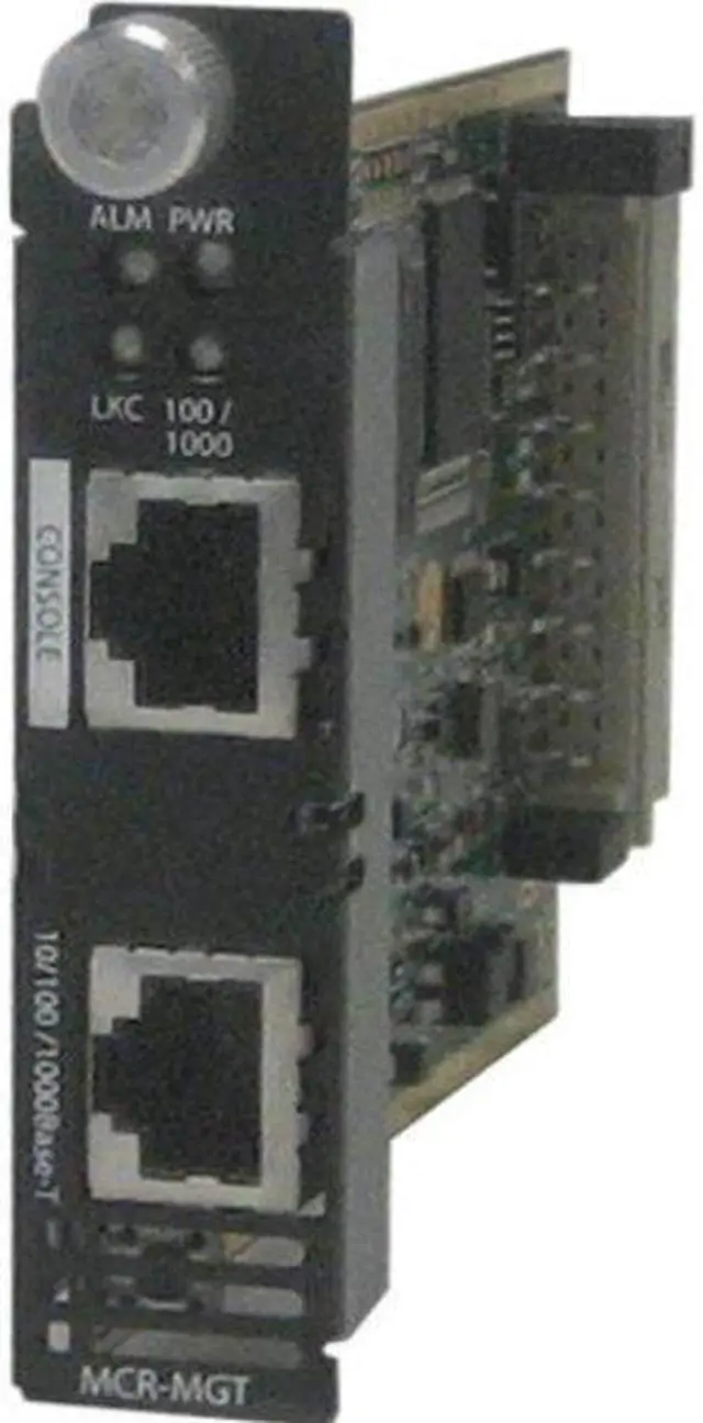 Alt view image 7 of 7 - Perle MCR-MGT Management Module