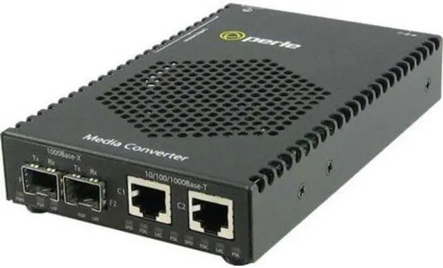 Alt view image 4 of 4 - Perle 10/100/1000 PoE Media Converter