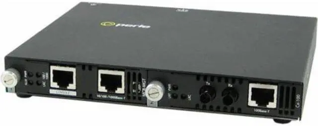 Alt view image 3 of 3 - Perle SMI-100-S1ST20D Transceiver/Media Converter