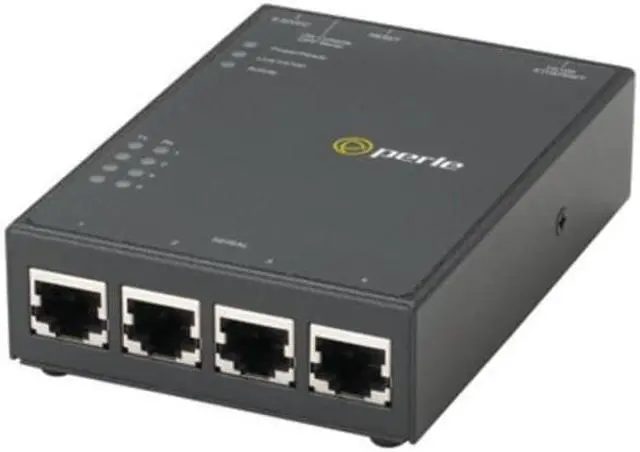 Alt view image 2 of 4 - Perle IOLAN STS4P GR PoE Secure Device Server