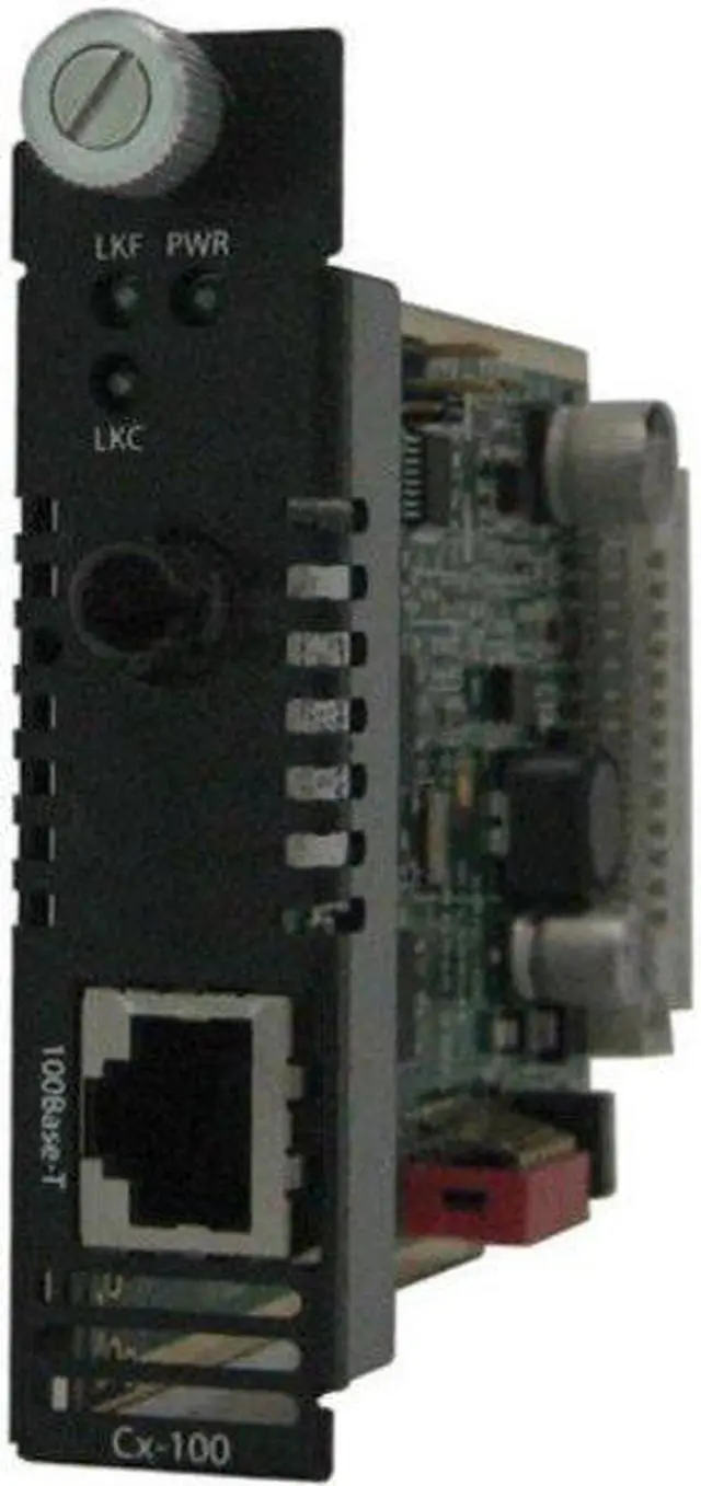 Alt view image 3 of 3 - Perle Fast Ethernet Converter Module Unmanaged