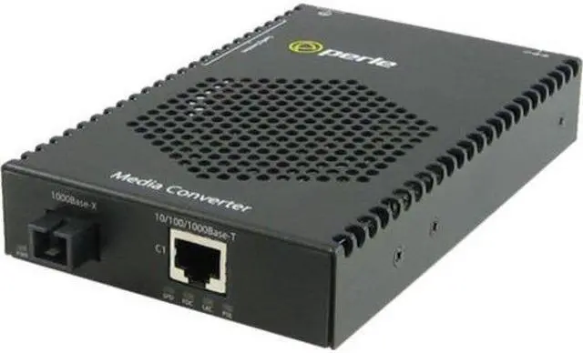 Alt view image 4 of 4 - Perle 10/100/1000 PoE Media Converter