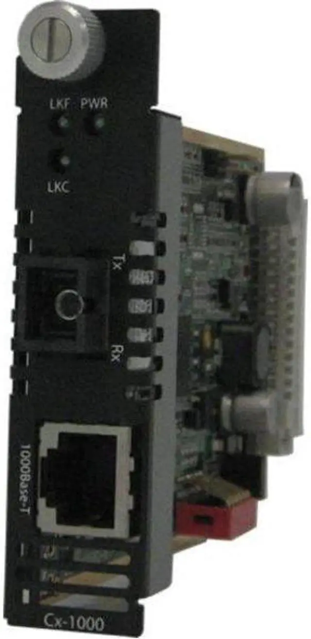 Alt view image 4 of 4 - Perle CM-1000-M1SC05U - Gigabit Ethernet Media Converter Managed Module