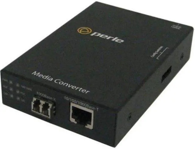 Alt view image 3 of 3 - Perle S-1110-XT 10/100/1000 to Fiber Industrial Temperature Media Converter
