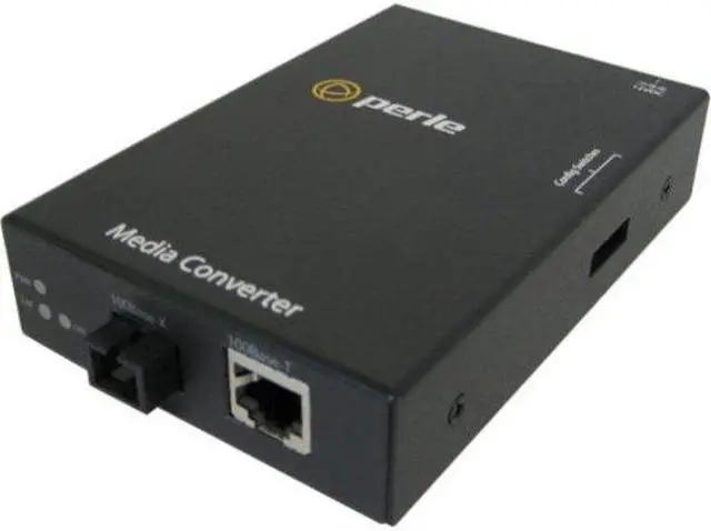 Alt view image 4 of 4 - Perle S-110-M1SC2U - 10/100 Fast Ethernet Media and Rate Converter
