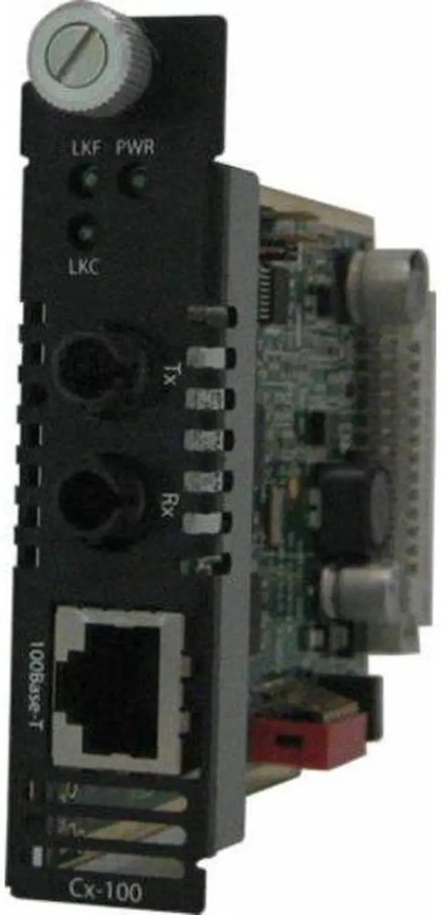 Alt view image 3 of 3 - Perle Fast Ethernet Converter Module Unmanaged