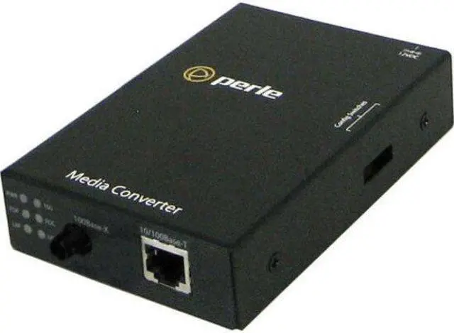 Alt view image 3 of 3 - Perle 10/100 Media Converter Standalone, Unmanaged