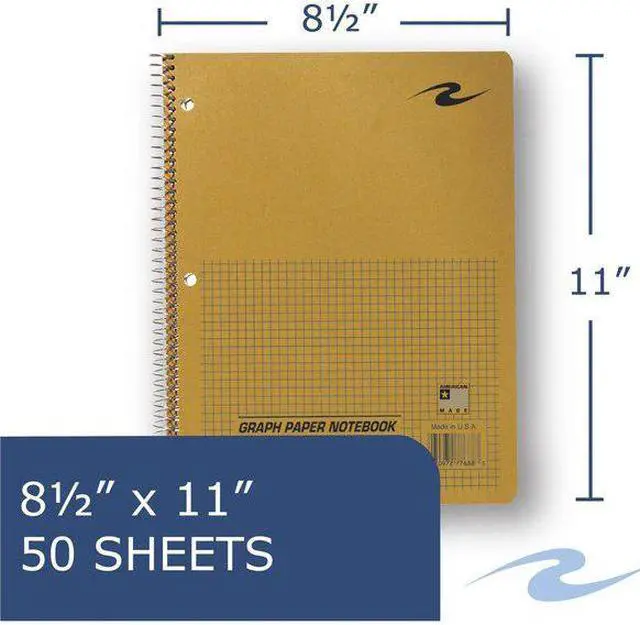 Alt view image 10 of 11 - ROARING SPRING 77688 Lab Notebook,8-1/2 in. x 11 in.,Brown