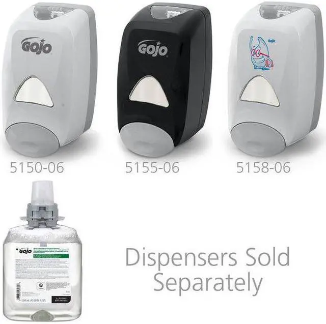 Alt view image 2 of 2 - GOJO 5165-04 1,250 mL Foam Hand Soap Cartridge