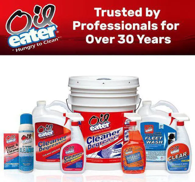 Alt view image 3 of 6 - OIL EATER AOD5G11904 Cleaner Degreaser,Orange Scent,5 Gal