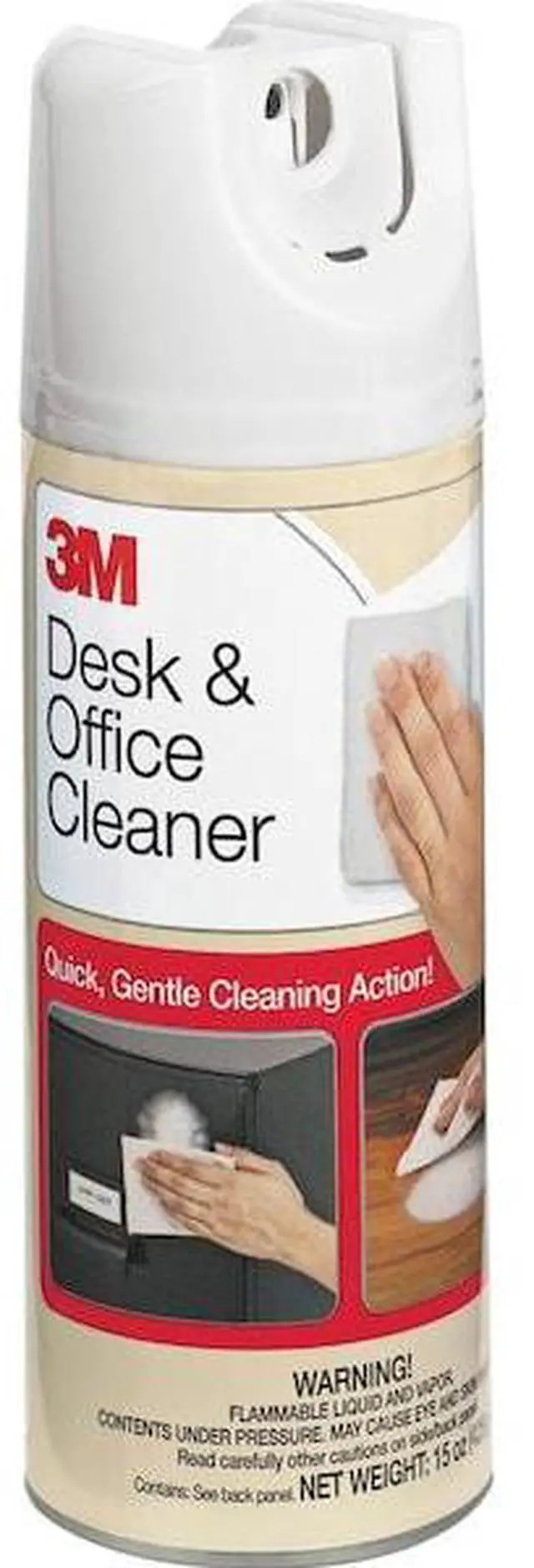 Alt view image 9 of 10 - 3M 573CT Desk & Office Spray Cleaner, 15 oz. Aerosol, 12/Carton