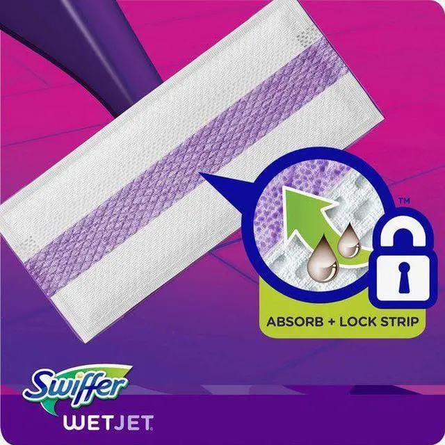Alt view image 3 of 8 - SWIFFER 08443 Refill Mopping Pads, White, Synthetic, PK4