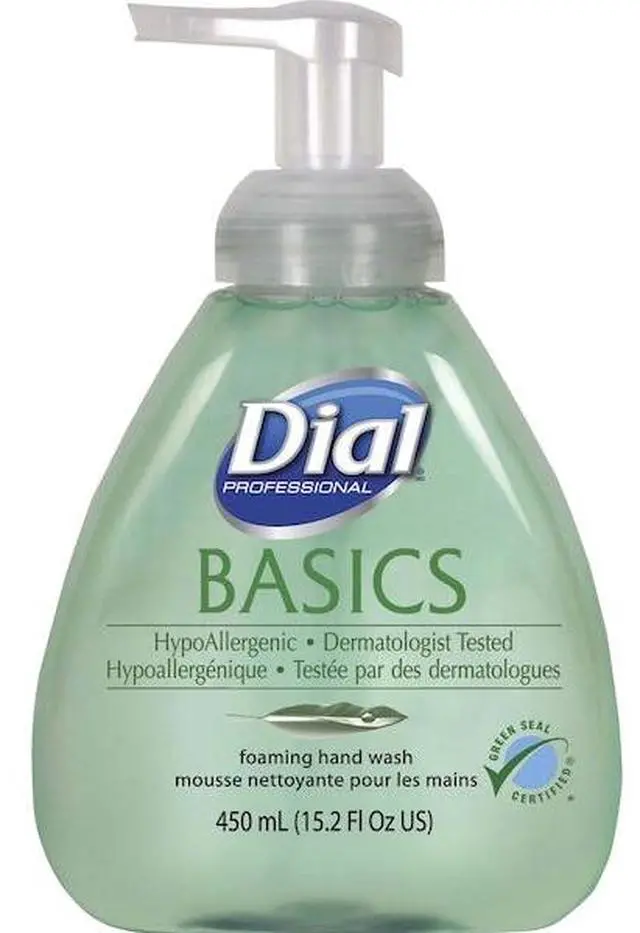 Alt view image 4 of 4 - Basics Foaming Hand Wash, Original Formula, Fresh Scent, 15.2 Pump Bot