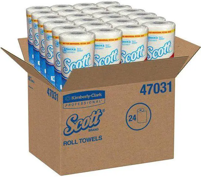 Alt view image 6 of 7 - KIMBERLY-CLARK PROFESSIONAL 47031 Scott(R) Essential(TM) Perforated Roll Paper