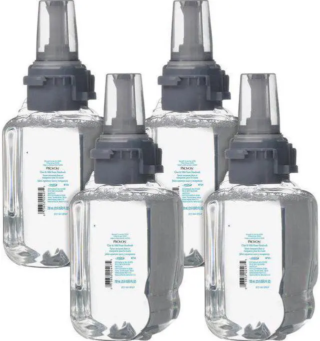 Alt view image 8 of 9 - Clear & Mild Foam Hand Soap, 700mL ADX-7 Refill, PK4 PROVON 8721-04