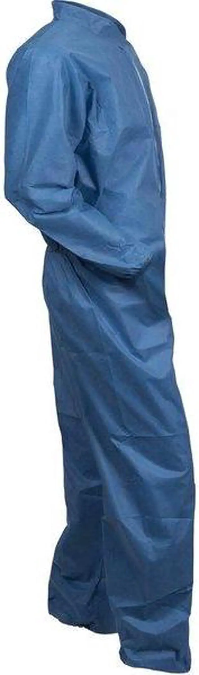 Alt view image 2 of 7 - KLEENGUARD 58503 Disposable Coveralls, Collared, L, SMMMS, Zipper, Elastic