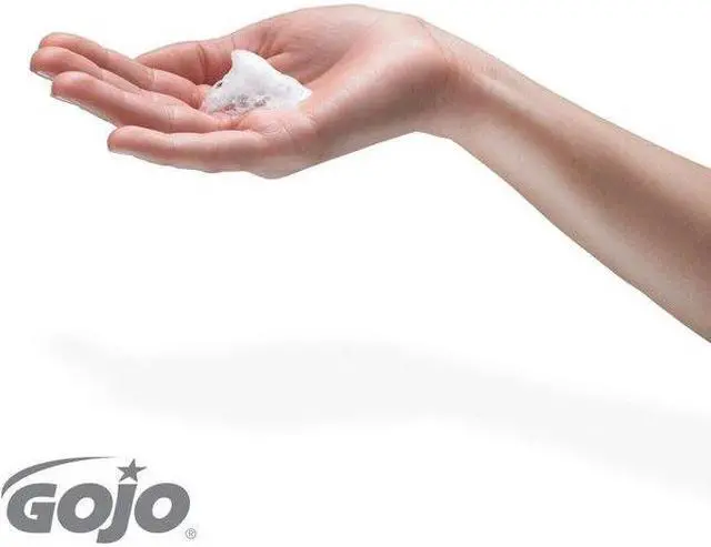 Alt view image 9 of 20 - GOJO 881103EA - Green Certified Clear & Mild Foam Hand Wash, 1200mL, Fragrance Free, Clear, 1 Unit per Package