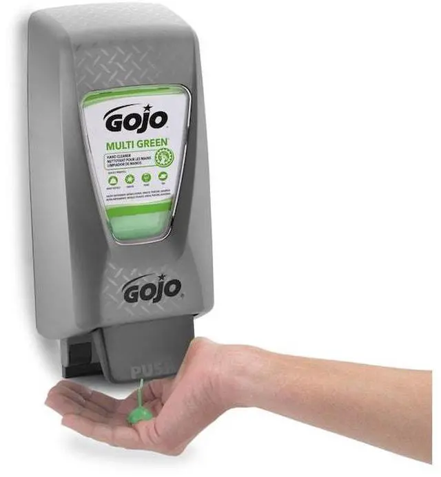 Alt view image 13 of 20 - Gojo MULTI GREEN Hand Cleaner Refill 2000mL Citrus Scent Green 1/Carton 7265
