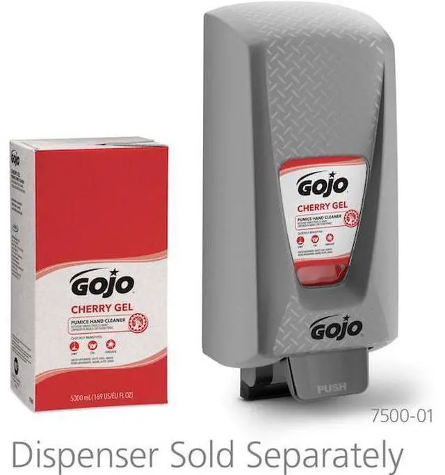 Alt view image 11 of 18 - Cherry Gel Pumice Hand Cleaner, Cherry Scent, 5,000 ml Refill, 2/Carton 7590-02