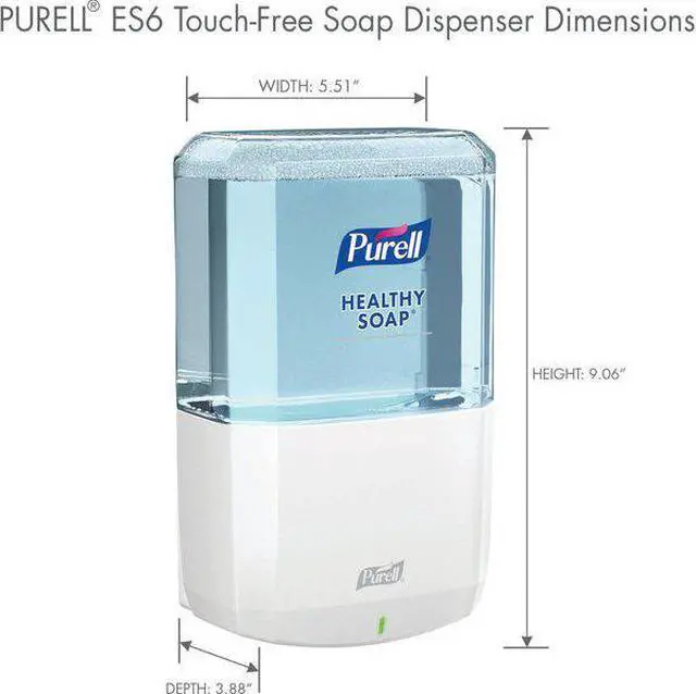 Alt view image 4 of 6 - Purell 6430-01 ES6 Soap Dispenser
