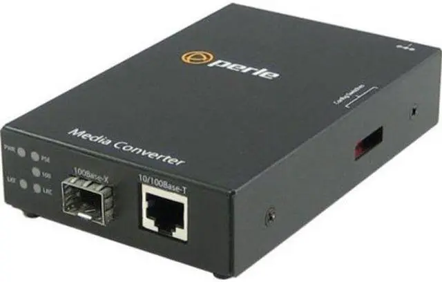 Alt view image 2 of 2 - Perle S-110P-SFP-XT Media Converter