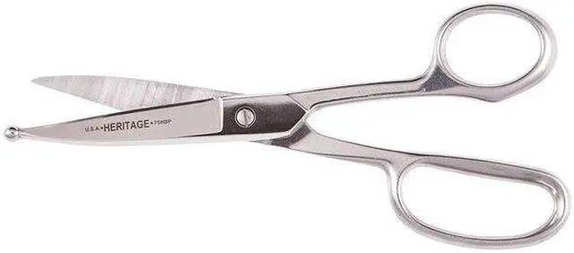 Alt view image 2 of 2 - HERITAGE G758BP Straight Stainless Trimmer w/Ball Point, 8-Inch