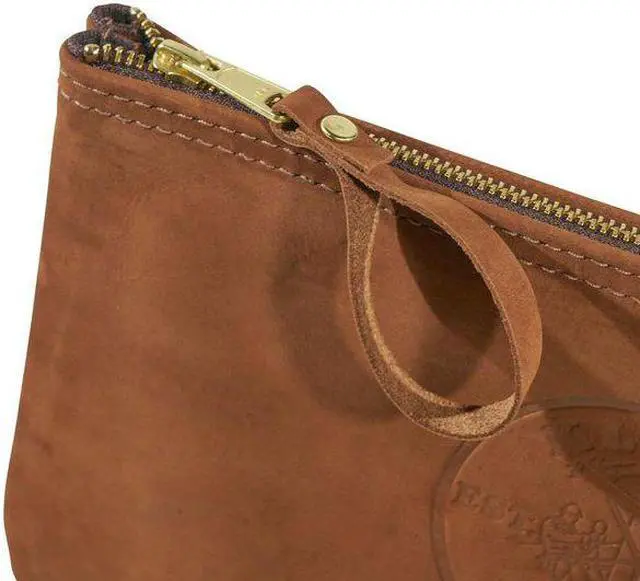 Alt view image 8 of 13 - KLEIN TOOLS 5139L Tool Bag, Top Grain Leather, 1 Pockets, Brown