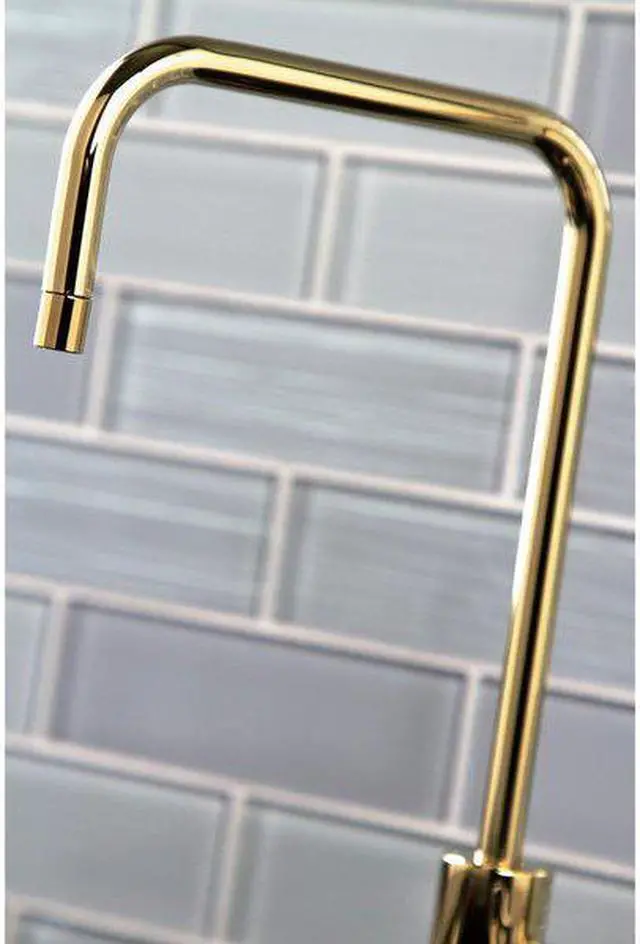 Alt view image 4 of 11 - Kingston Brass KS6192NYL New York Single-Handle Cold Water Filtration Faucet, Polished Brass