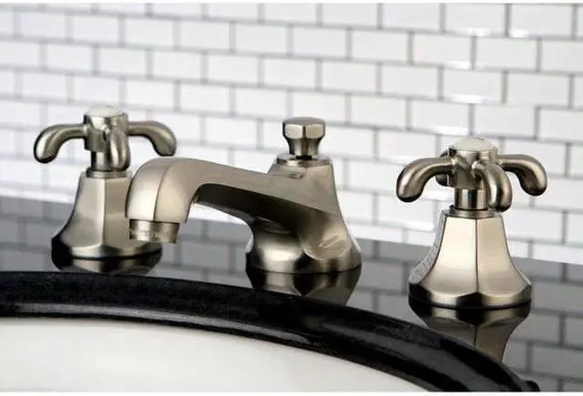 Alt view image 4 of 8 - Kingston Brass KS4468TX French Country Two Handle 8" to 16" Widespread Lavatory