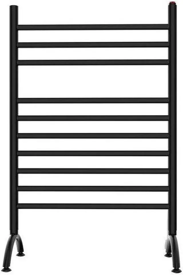 Alt view image 5 of 5 - Kingston Brass TWF3123MB Templeton Freestanding Towel Warmer, Matte Black