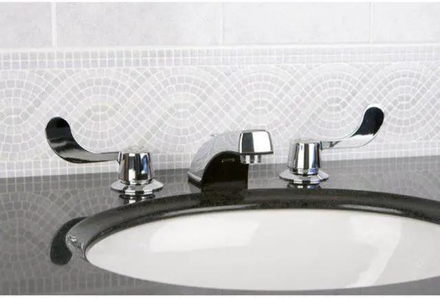 Alt view image 5 of 7 - Kingston Brass KB931B Vista Widespread Bathroom Faucet with Brass Pop-Up Drain A, Polished Chrome