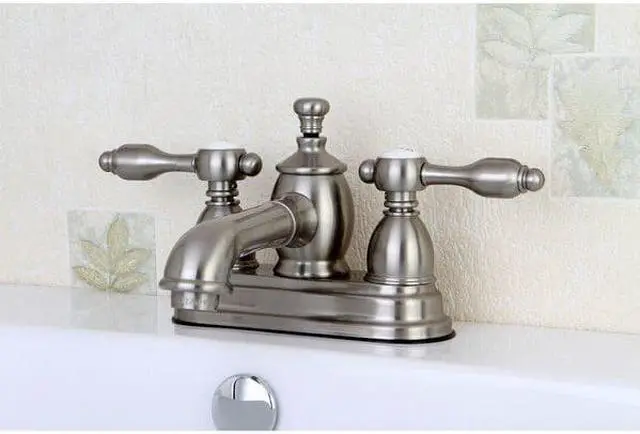 Alt view image 7 of 13 - Kingston Brass KS7008TAL 4in Centerset Lavatory Faucet with Brass Pop-Up SN