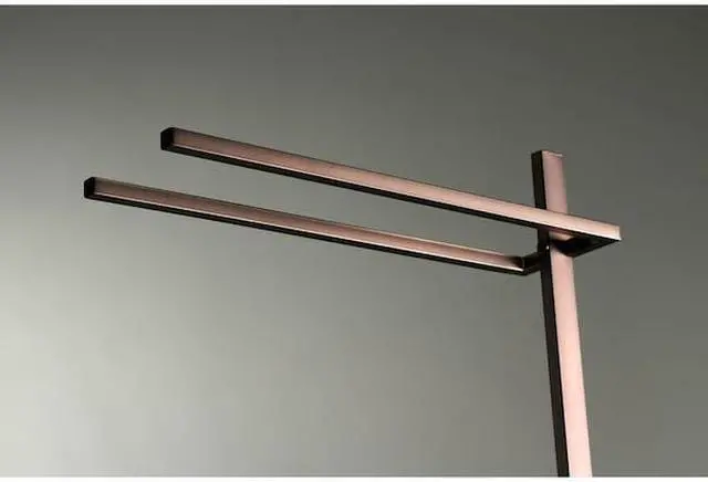 Alt view image 13 of 18 - Kingston Brass SCC8605 Modern Edenscape Pedestal Dual Towel Rack - Oil Rubbed Bronze