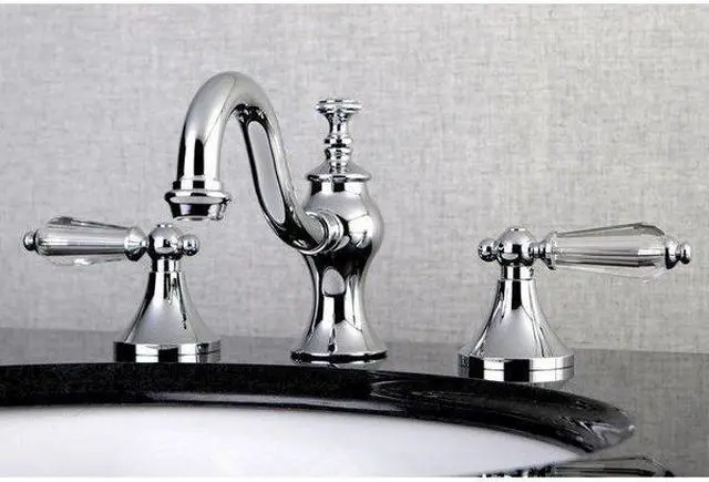 Alt view image 4 of 9 - Kingston Brass KC7161WLL Widespread Lavatory Faucet with Brass Pop-Up, Chrome