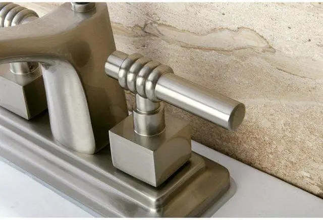 Alt view image 5 of 6 - MILANO 4 CENTER LAV FCT-Satin Nickel Finish
