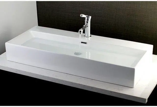 Alt view image 6 of 11 - kingston brass ks7411dpl single porcelain lever handle lavatory faucet with brass popup with 5" spout reach, polished chrome