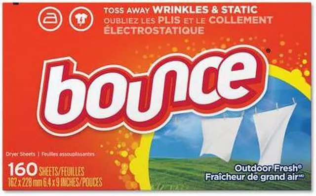 Alt view image 4 of 4 - Bounce Fabric Softener Sheets, 160 Sheets/Box, 6 Boxes/Carton