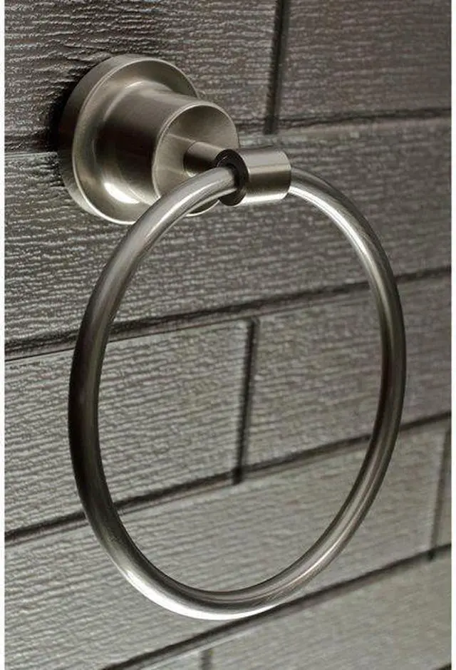 Alt view image 6 of 8 - Kingston Brass BAH8213478SN Modern Concord 5 Piece Bathroom Accessory Sets - Brushed Nickel