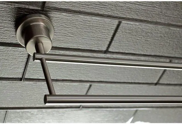 Alt view image 4 of 8 - Kingston Brass BAH8213478SN Modern Concord 5 Piece Bathroom Accessory Sets - Brushed Nickel