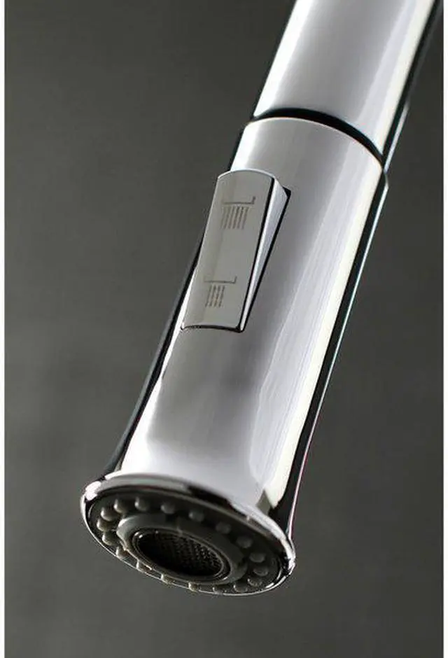 Alt view image 4 of 12 - Gourmetier LS8681CTL Continental Single-Handle Pull-Down Kitchen Faucet, Polished Chrome