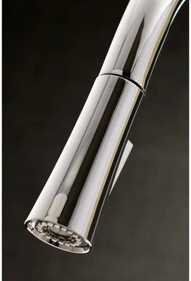 Alt view image 6 of 12 - Gourmetier LS2721NYL Single-Handle Pull-Down Kitchen Faucet, Polished Chrome