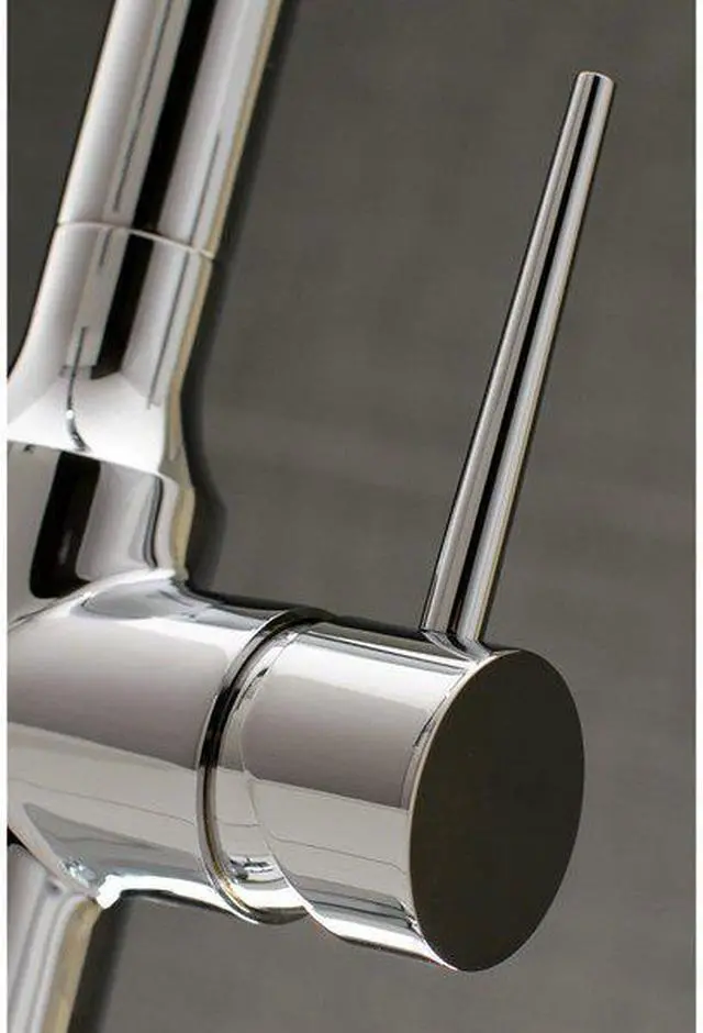 Alt view image 7 of 12 - Gourmetier LS2721NYL Single-Handle Pull-Down Kitchen Faucet, Polished Chrome