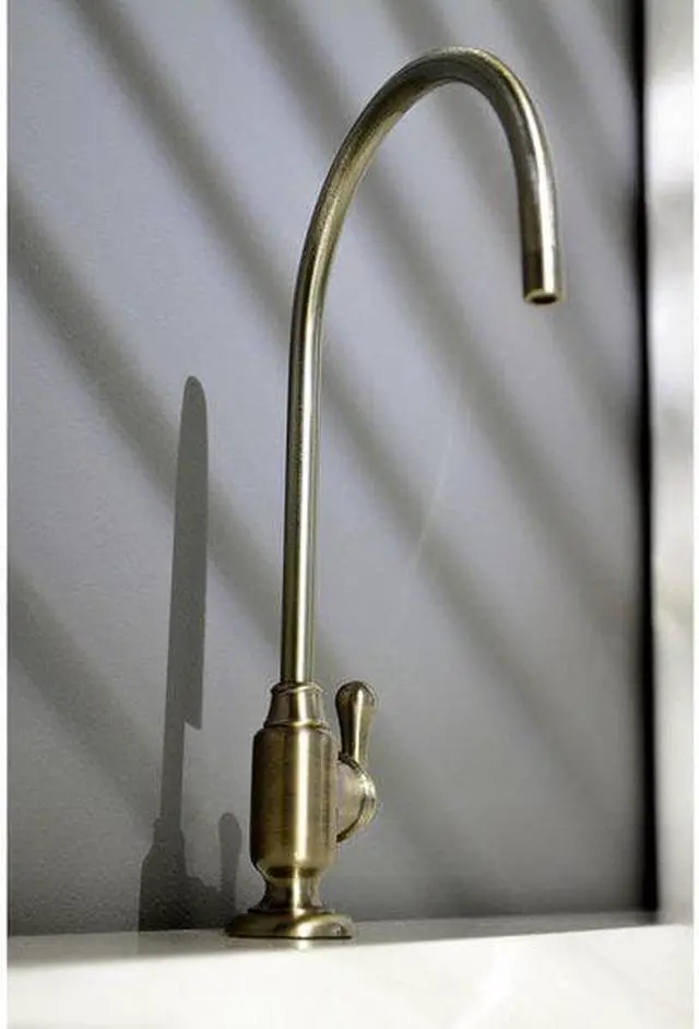 Alt view image 5 of 11 - Kingston Brass KS5193AL Traditional Royale Single-Handle Water Filtration Faucet - Vintage Brass