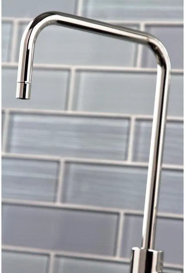 Alt view image 6 of 11 - Kingston Brass KS6196NYL New York Single-Handle Cold Water Filtration Faucet, Polished Nickel