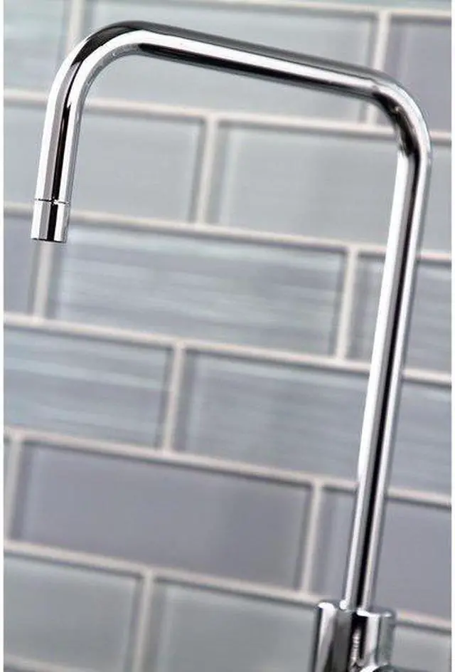 Alt view image 5 of 16 - Kingston Brass KS6191NKL Nustudio Single-Handle Cold Water Filtration Faucet, Polished Chrome